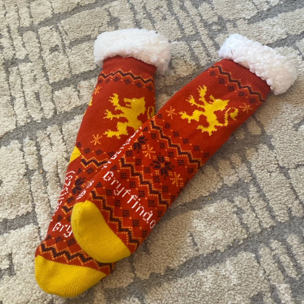 fluffy socks